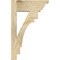 Ekena Millwork Merced Traditional Rough Sawn Outlooker, Douglas Fir, 6"W x 14"D x 22"H OUT06X14X22MRC01RDF - alternate 2